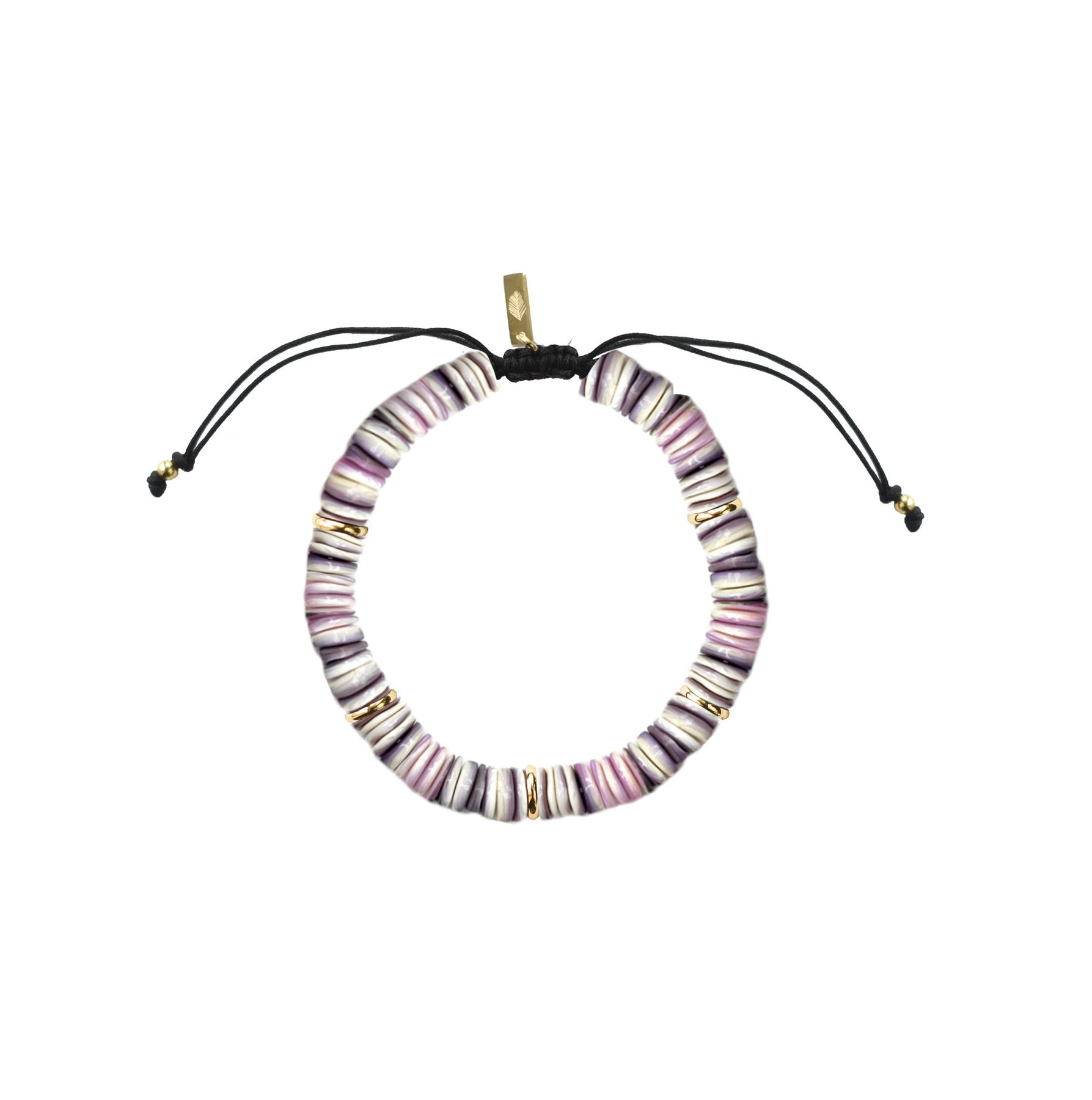 Men’s Purple Shell Bracelet