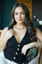 Golden Tablet Necklace