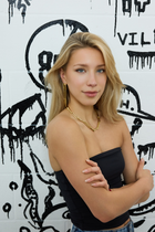 Oblong Links Necklace- Gold