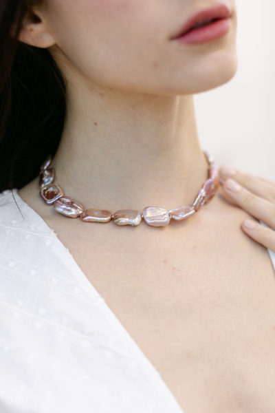 Peach Bellini Choker