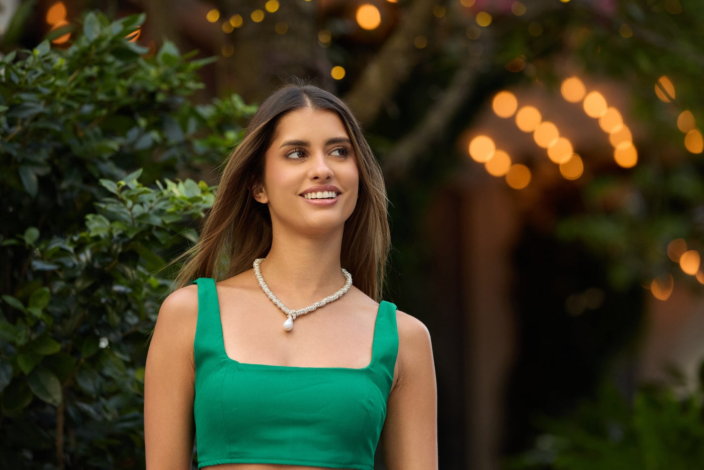 Rhinestone Ritz Necklace