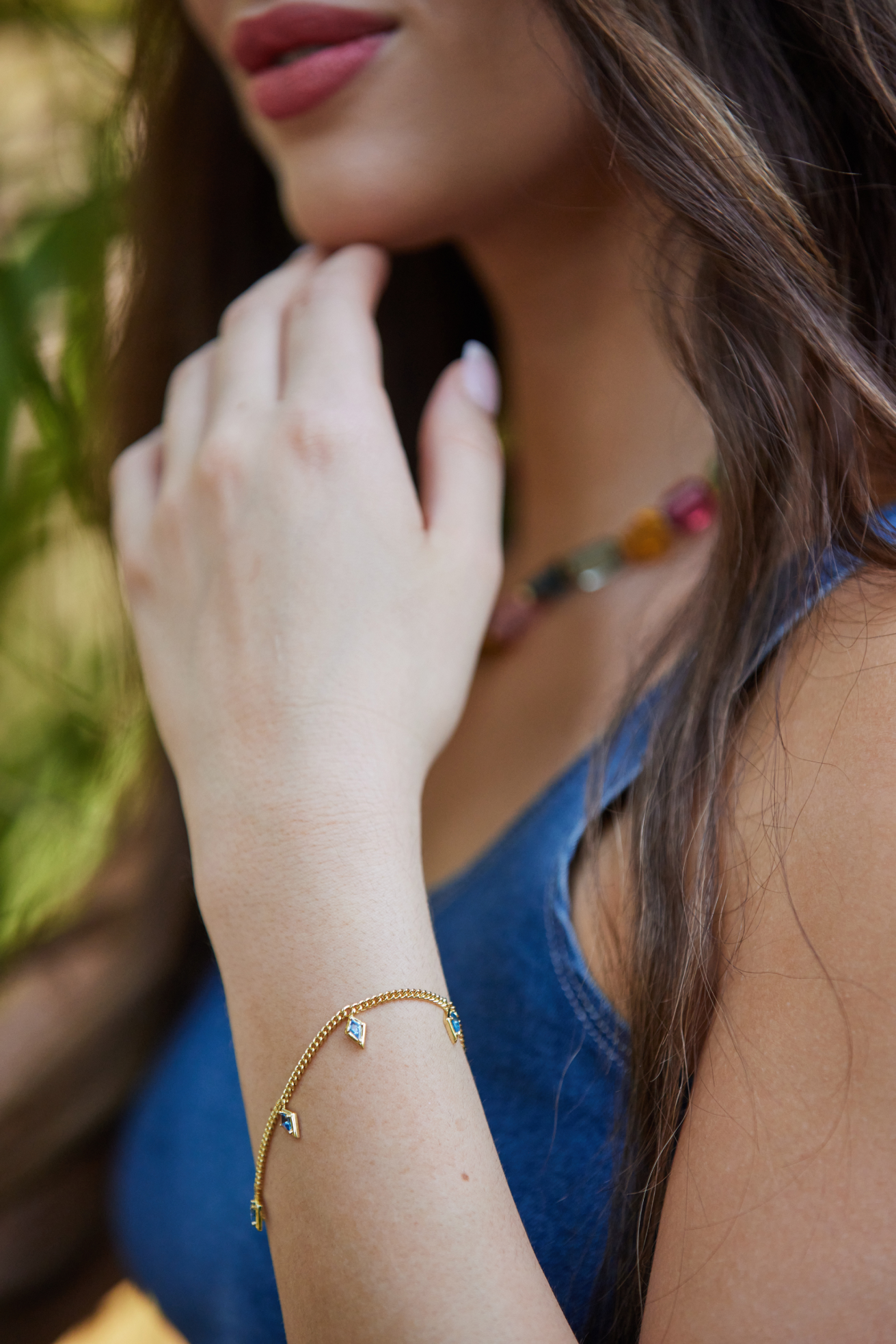 Crystal Kite Bracelet - Bluebell Crystal