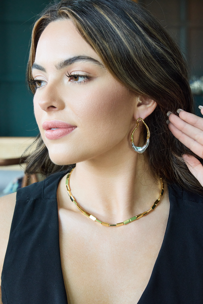 Golden Tablet Necklace