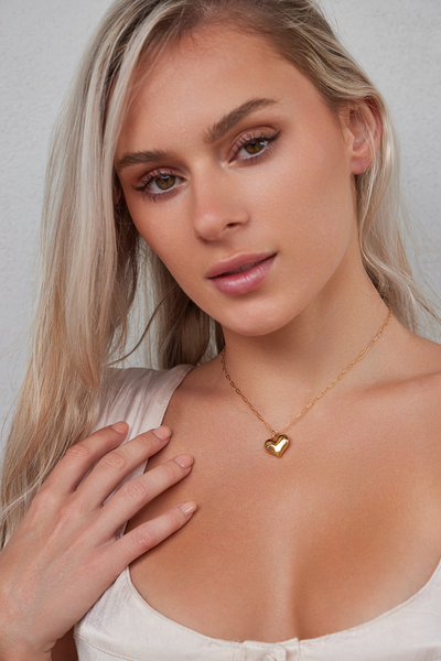 Heart Padlock Necklace