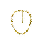 Pave Bar Link Necklace