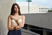 16MM stretch bangle Silver