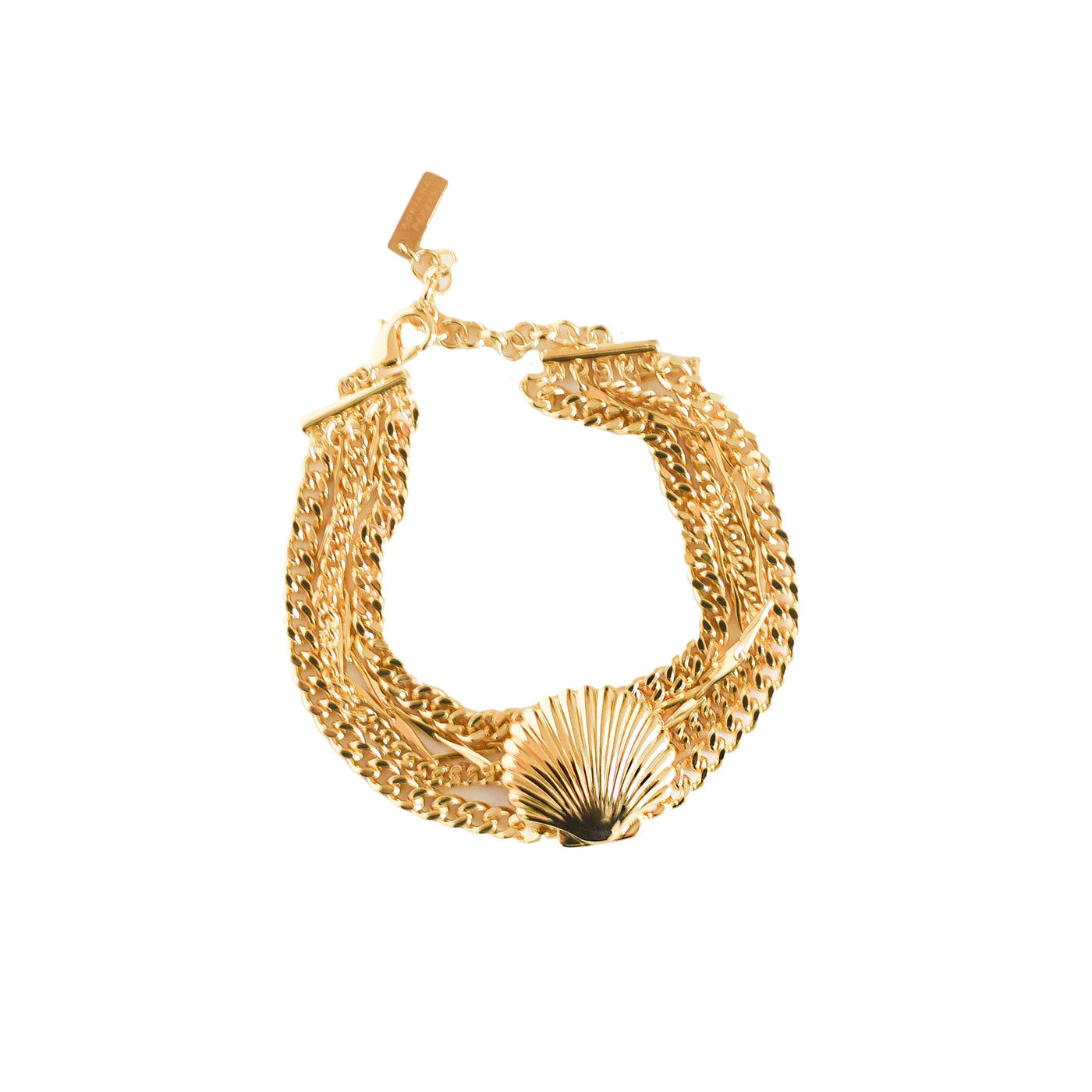 Scallop Shell Bracelet - Gold