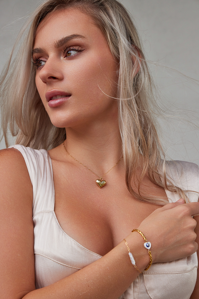 Heart Padlock Necklace