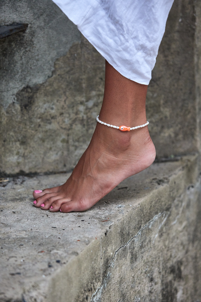 Fishy Pearls Anklet