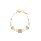 Chained Crystal Bracelet