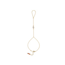 Dainty Marquise Hand Chain- Clear
