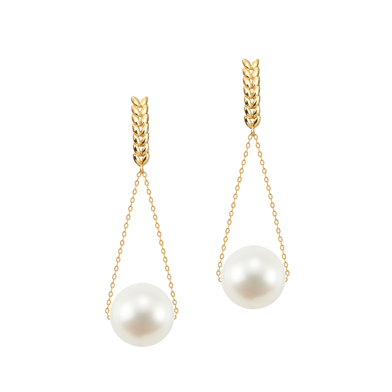 Mega Pearls Earrings