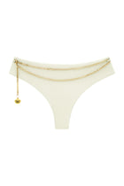 RIVIERA BOTTOMS WITH CHAIN OATMILK