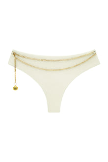 RIVIERA BOTTOMS WITH CHAIN OATMILK