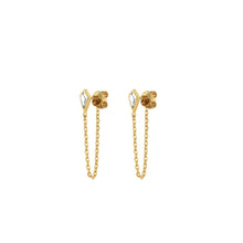 Crystal Kite Earrings - Clear