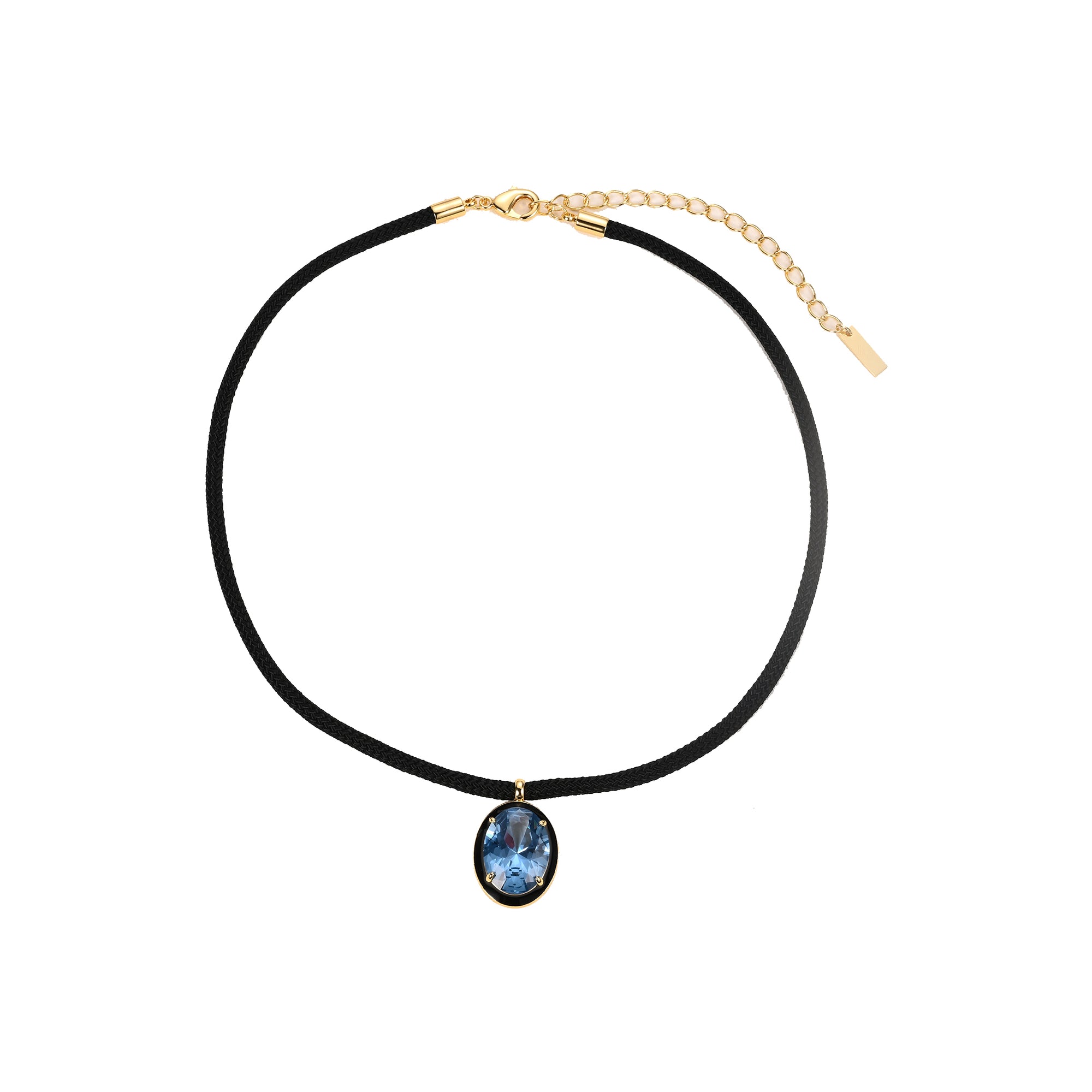 Sapphire Drop Necklace