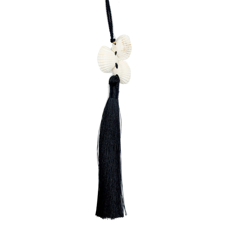 Shell Tassel Keychain - Triple Shell