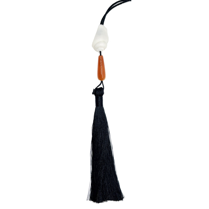 Shell Tassel Keychain - Single Shell