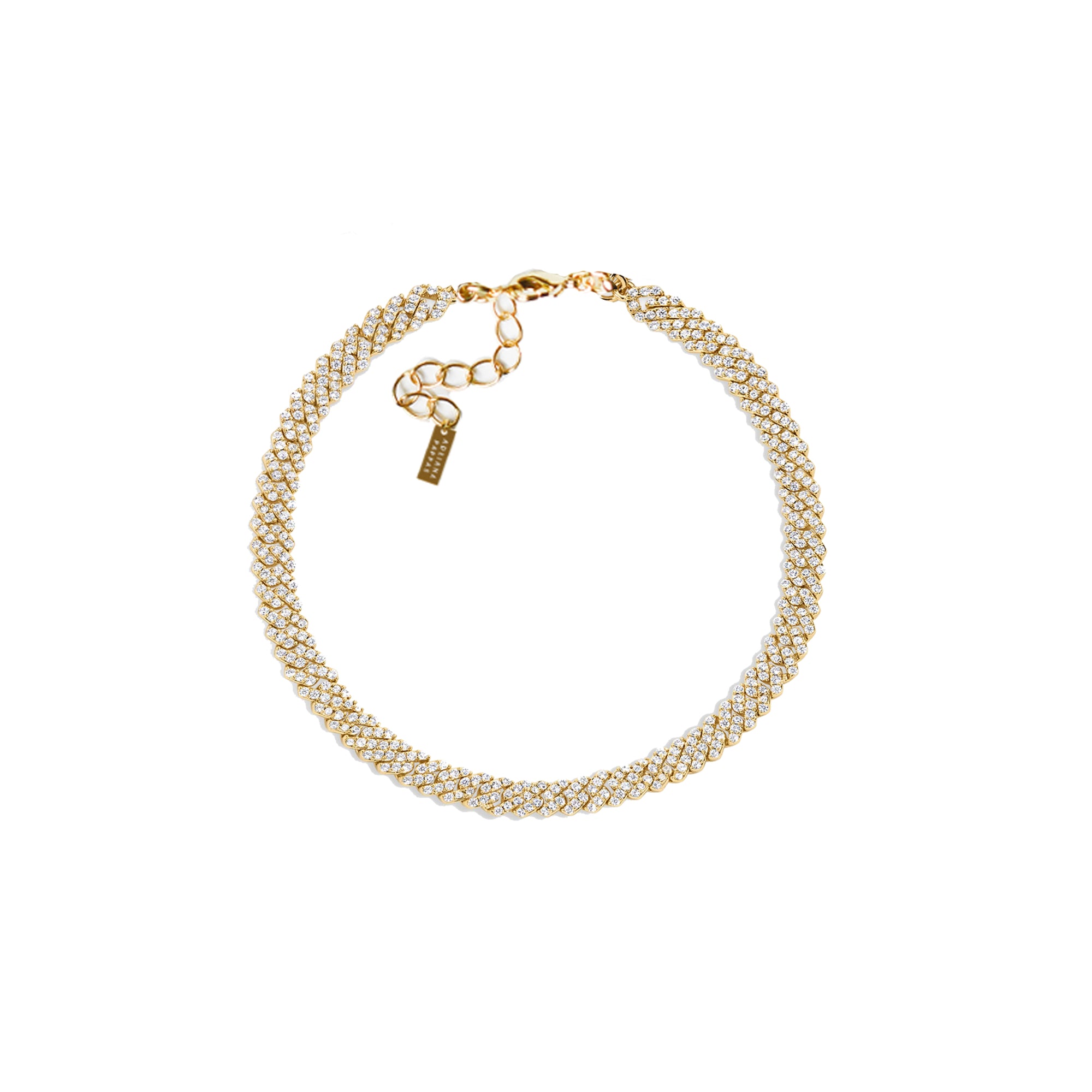 Pave Curb Bracelet