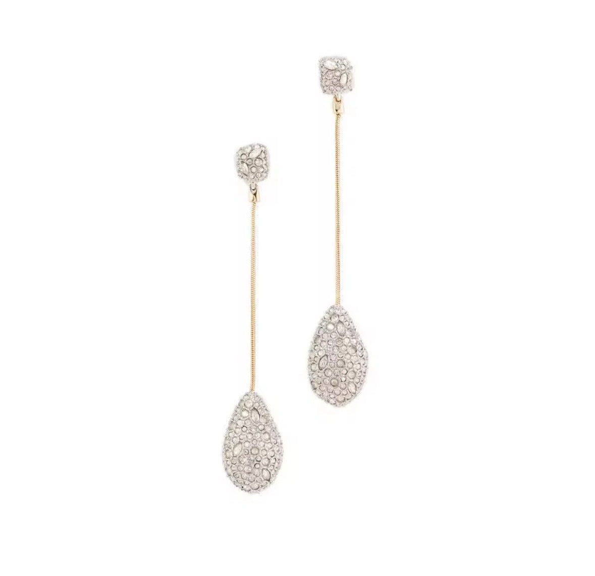 Pave Drop Studs