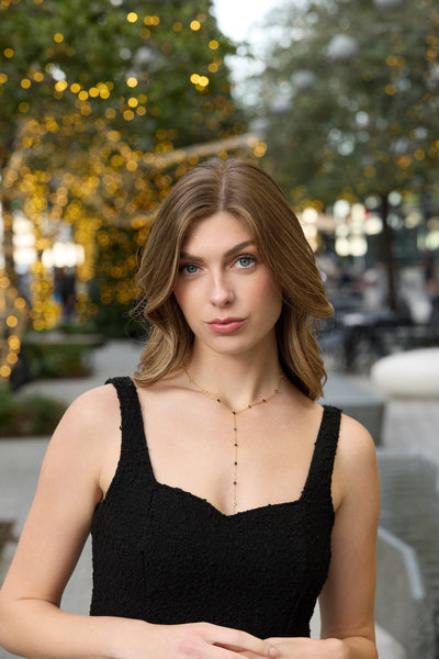 Golddust Lariat Black