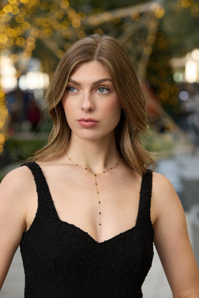 Golddust Lariat Black