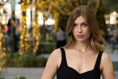 Golddust Lariat Black