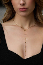 Golddust Lariat Black