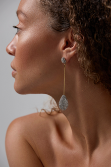 Pave Drop Studs
