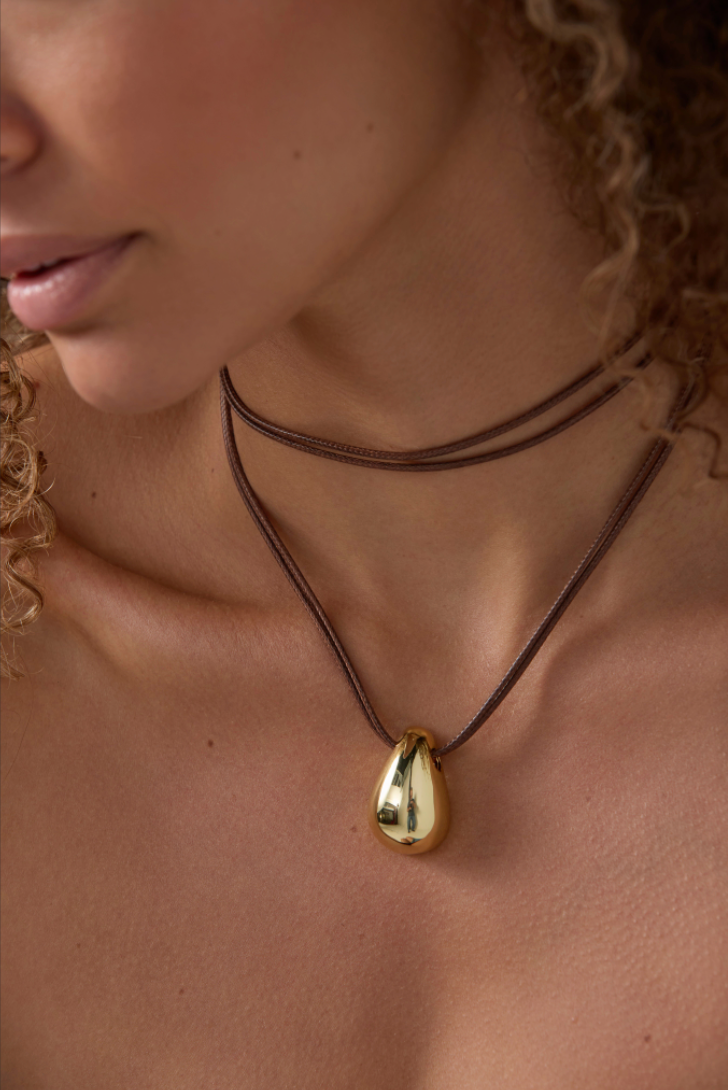 Waterdrop Necklace - Gold