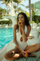 Celine Swimsuit Oatmilk