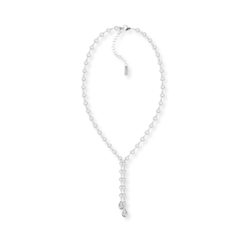 Silver Drips Lariat