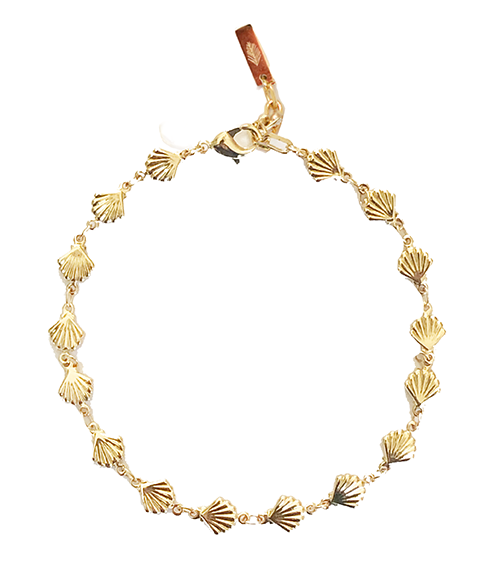 Golden Shells Choker