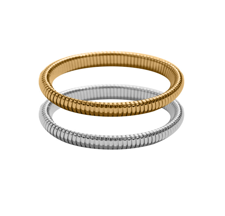 16MM stretch bangle Gold