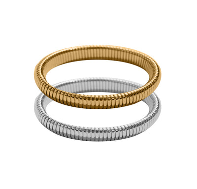 20MM stretch bangle Silver