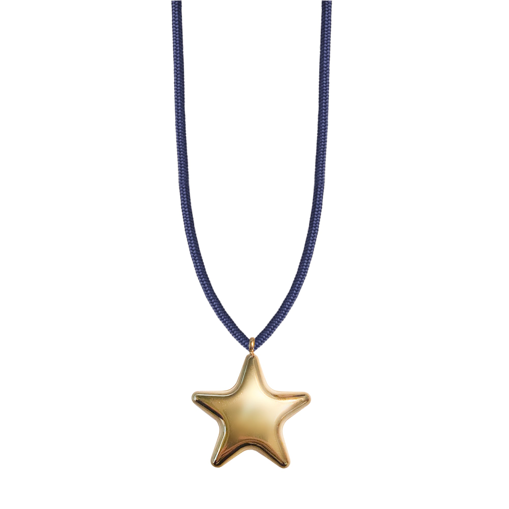 Wish Upon a Star Necklace - Navy