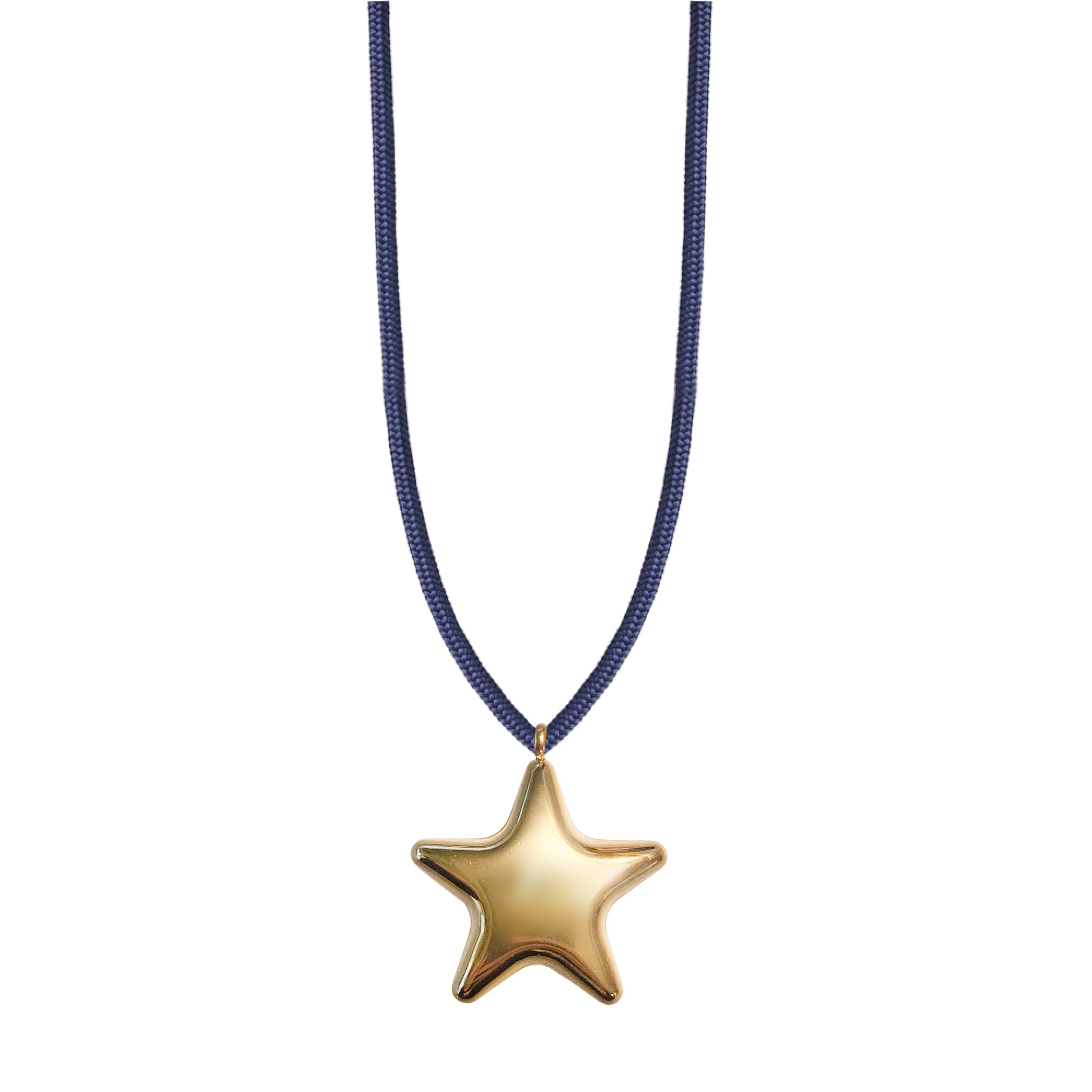 Wish Upon a Star Necklace - Navy