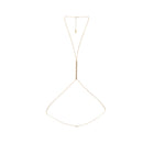 Crystal Rain Body Chain - Gold