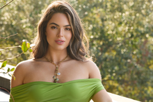 Shell Trio Drop Necklace