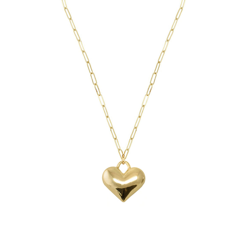 Heart Padlock Necklace