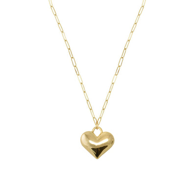 Heart Padlock Necklace