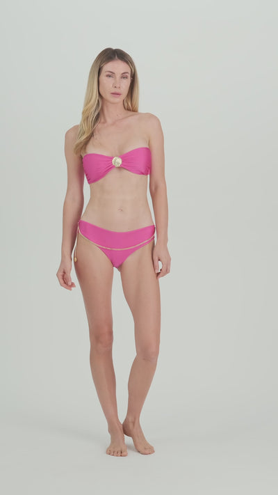 RIVIERA BOTTOMS WITH CHAIN ULTRA PINK