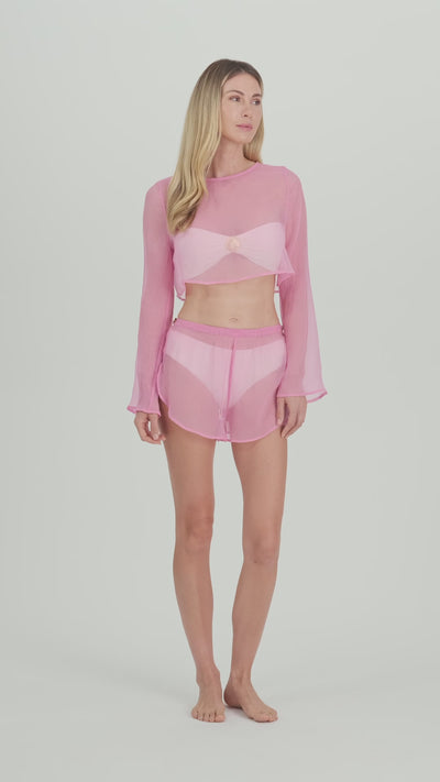 Stella Shorts Pearl Pink