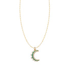 Emerald Moon Necklace