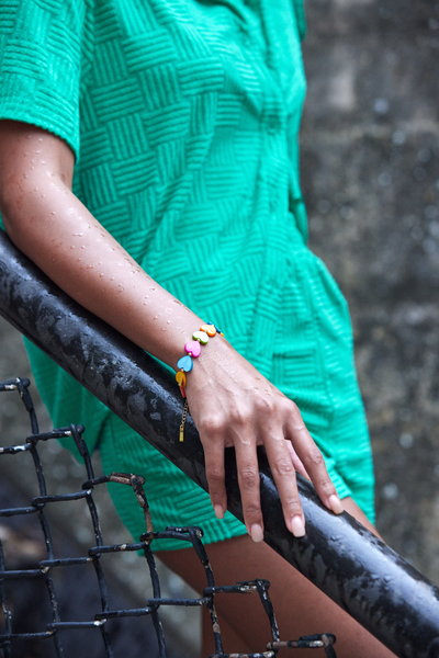 Rainbow Hearts Bracelet