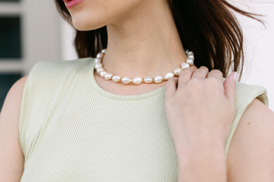 Pearl Nugget Necklace
