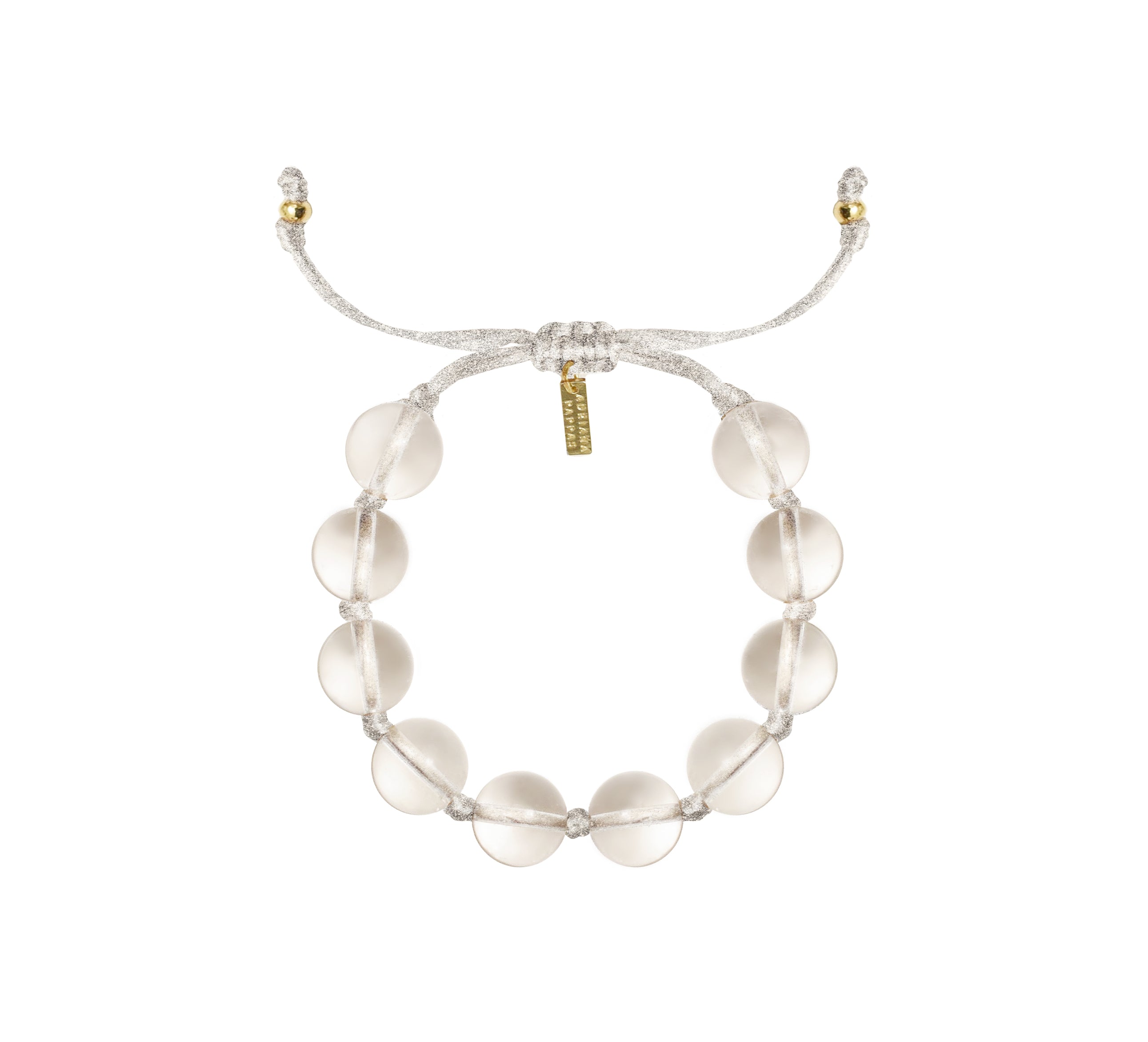 Glass Bracelet on Colored Cord