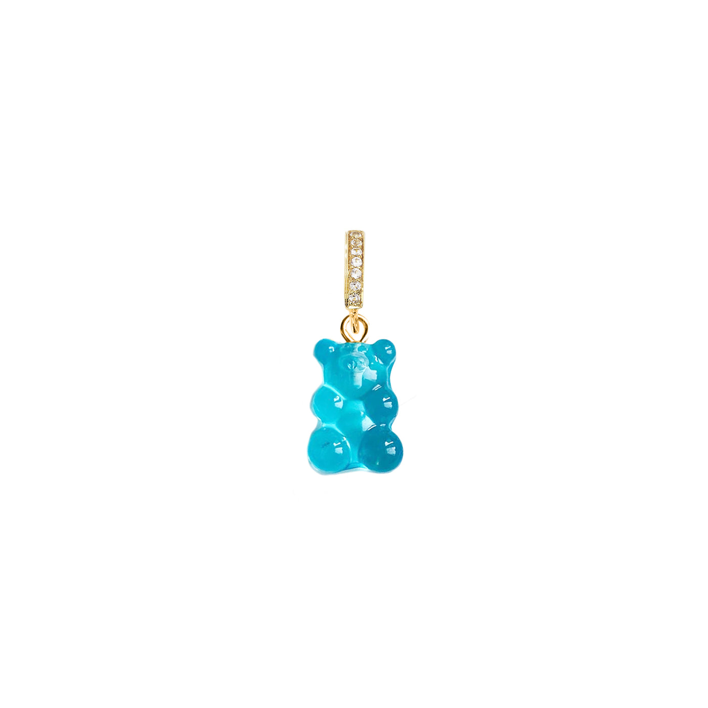 Crystal Gummy Charm - Blue