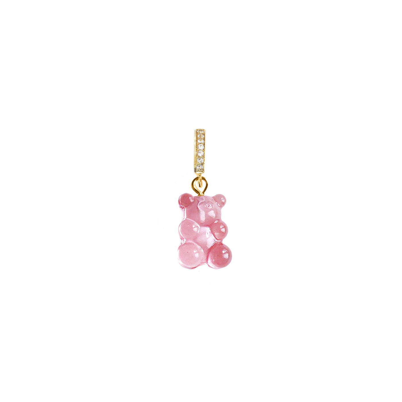 Crystal Gummy Charm - Pink