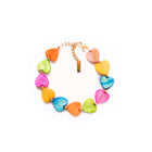 Rainbow Hearts Bracelet